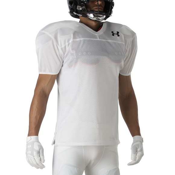 Under Armour Other - Under Armour Youth Football Practice Jersey, White - L